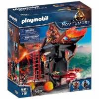 Toysrus  Playmobil - Ariete de Fuego de los Bandidos de Burnham - 703