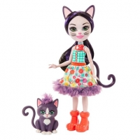 Toysrus  Enchantimals - Ciesta Cat y Climber - Muñeca y Mascota
