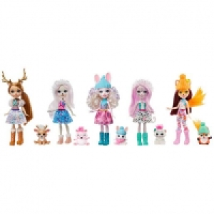 Toysrus  Enchantimals - Pack 5 Muñecas Valle Nevado