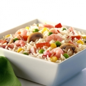 Arroz 5 delicias con gambas 2.99 €