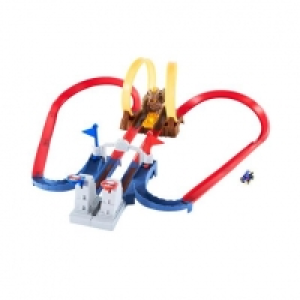 Hot Wheels - Super Mario - Mario Kart Pista Castillo de Bows