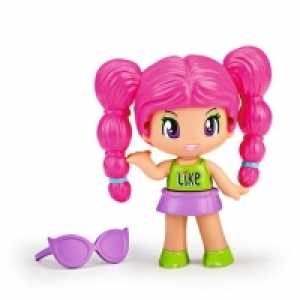 Toysrus  Pinypon - Figura Pelo Rosa - Nuevo Look