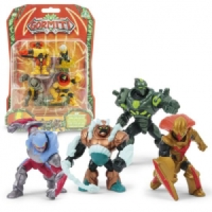 Toysrus  Gormiti - Blíster 4 Figuras 5 cm Serie 2 (varios modelos)