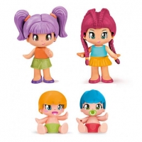 Toysrus  Pinypon - Pack 4 Figuras New Look