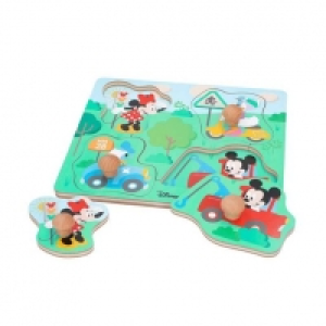 Woomax - Disney - Puzzle de madera para encajar