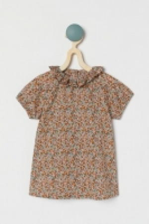 HM  Vestido con cuello de volantes