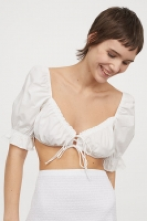 Top cropped con manga puffy 2.99 €