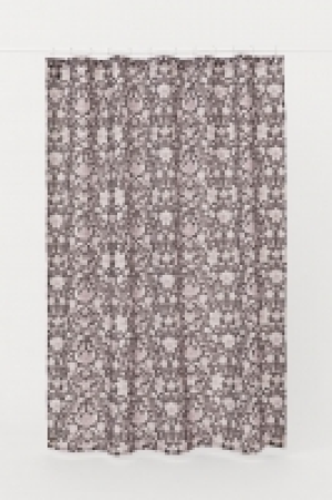 HM  Cortina de ducha estampada