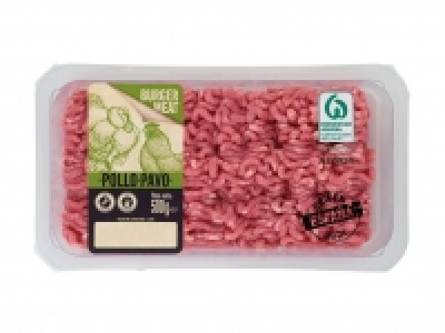 Burger meat de pollo y pavo 2.29 €