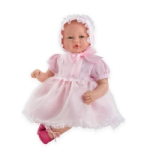 Muñeca Bebé Vera 46 cm con Vestido
