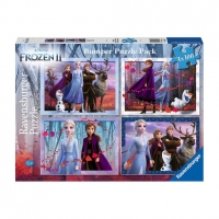 Toysrus  Ravensburger - Frozen - Pack Puzzles 4x100 Piezas Frozen 2