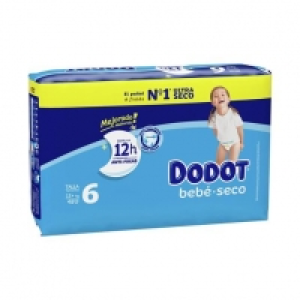 Dodot - Pañales Etapas T6 (+13 kg) 48 unidades 15.99 €