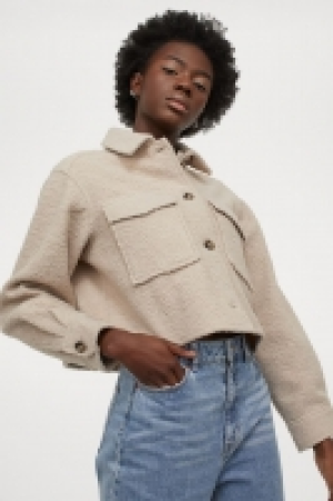 Chaqueta camisera cropped 18.99 €