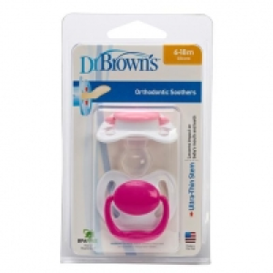 Dr. Browns - Chupete Orthodontic Classic T2 (varios colores