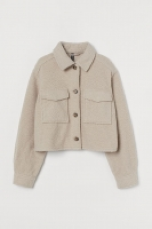 Chaqueta camisera cropped 20.99 €