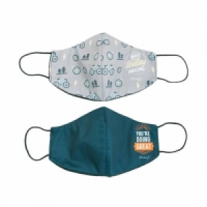 Mr. Wonderful - Pack de 2 Mascarillas de Tela Adulto Aventur 12.99 €