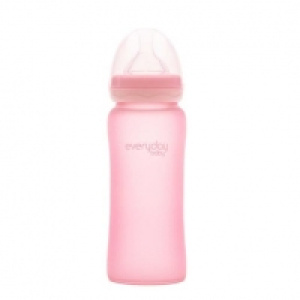 Toysrus  Biberón de cristal 300 ml rosa