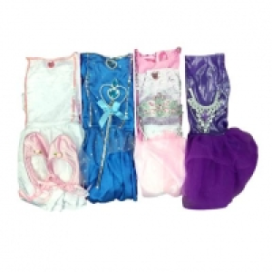 Set de 4 Disfraces de Princesa 3-4 años