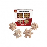 Toysrus  Puzzle 3D - Pack 4 Rompecabezas de madera