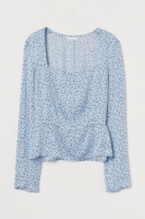 HM  Blusa estampada