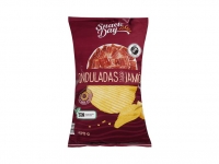 Lidl  Patatas onduladas sabor jamón