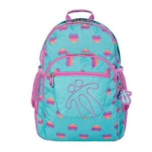 Totto - Mochila escolar Crayoles corazones multicolor