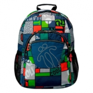 Totto - Mochila Acuareles Adaptable Azul y Gris