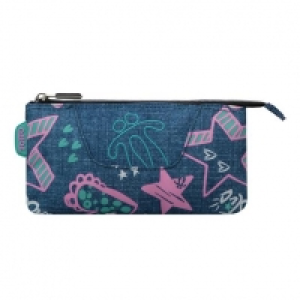Totto - Estuche escolar 3 compartimentos estampado Tablero - 11.99 €