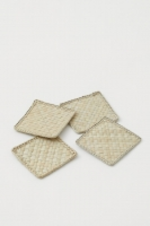 HM  Pack de 4 posavasos trenzados