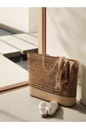 HM  Bolsa grande de paja