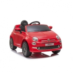 Fiat 500 rojo Vehículo de batería