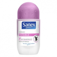 Clarel  SANEX desodorante dermo invisible roll on 50 ml