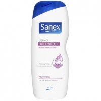 Clarel  SANEX gel de ducha dermo pro hydrate bote 600 ml