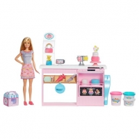 Toysrus  Barbie - Pastelería Top con Muñeca Pastelera