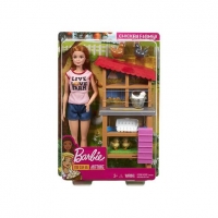 Toysrus  Barbie - Playset Granjera - Yo Quiero Ser