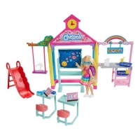 Toysrus  Barbie - Muñeca Chelsea y su Escuela