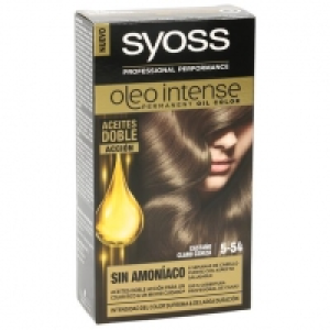 SYOSS tinte Castaño Claro Ceniza Nº 5-54 caja 1 ud