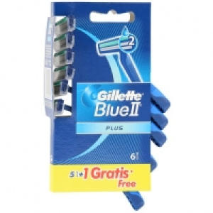 GILLETTE Blue II plus maquinilla de afeitar desechable blíst