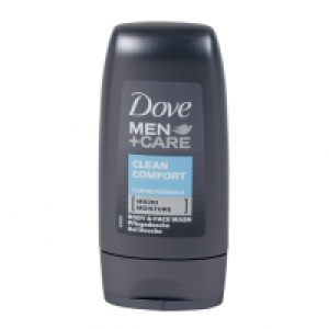 Clarel  DOVE Men gel de ducha clean confort formato viaje bote 55 ml