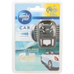 AMBI PUR ambientador para coche torrente refrescante aparato