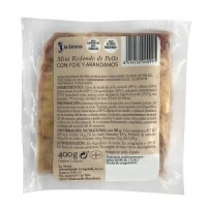 Mini redondos de foie con arándanos 4.99 €