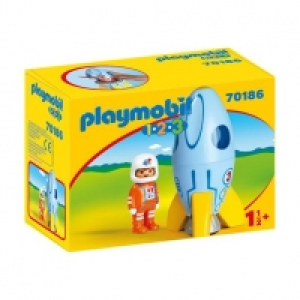 Toysrus  Playmobil 123 - Astronauta con cohete - 70186