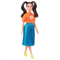 Toysrus  Barbie - Muñeca Fashionista - Camiseta Feelin Bright