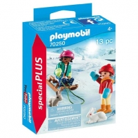 Toysrus  Playmobil - Niños con trineo - 70249