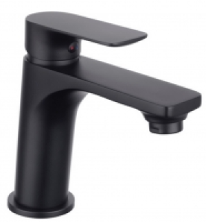 Bricoking  GRIFO DE LAVABO NEGRO ROUND