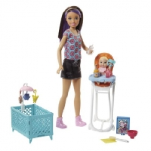Barbie - Playset Canguro de Bebés (varios modelos)