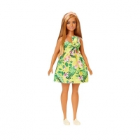 Toysrus  Barbie - Muñeca Fashionista - Vestido de Estampado Tropical