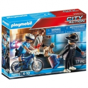 Toysrus  Playmobil - Bici policial: persecución del carterista - 7057