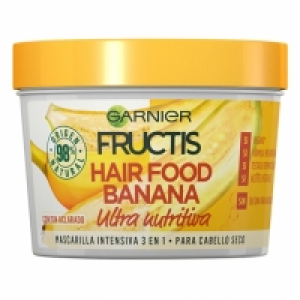 Mascarilla capilar 3 en 1 Hair Food banana ultra-nutritiva p