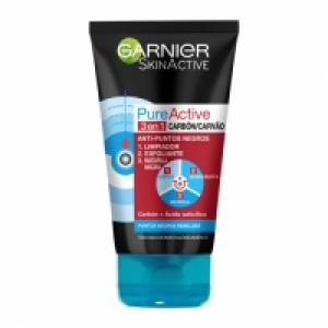 Gel limpiador de poros y exfoliante facial 3 en 1 Skin Activ